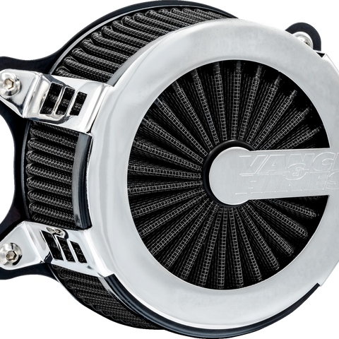 Vance & Hines VO2 Cage Fighter Air Intake Kit - Chrome (Part Number 71105)