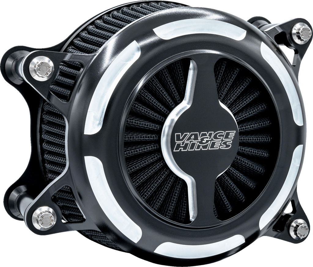 Vance & Hines VO2 Blade Air Intake – Black Contrast for V-Twin Engines (Part #41111)