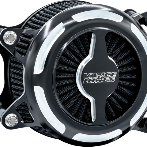 Vance & Hines VO2 Blade Air Intake – Black Contrast for V-Twin Engines (Part #41111)