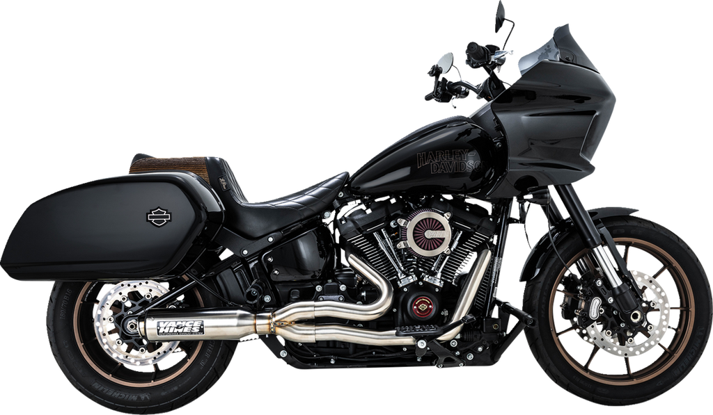 Vance & Hines 27337 Supersport 2-into-1 Exhaust System for Softail with Brushed Finish