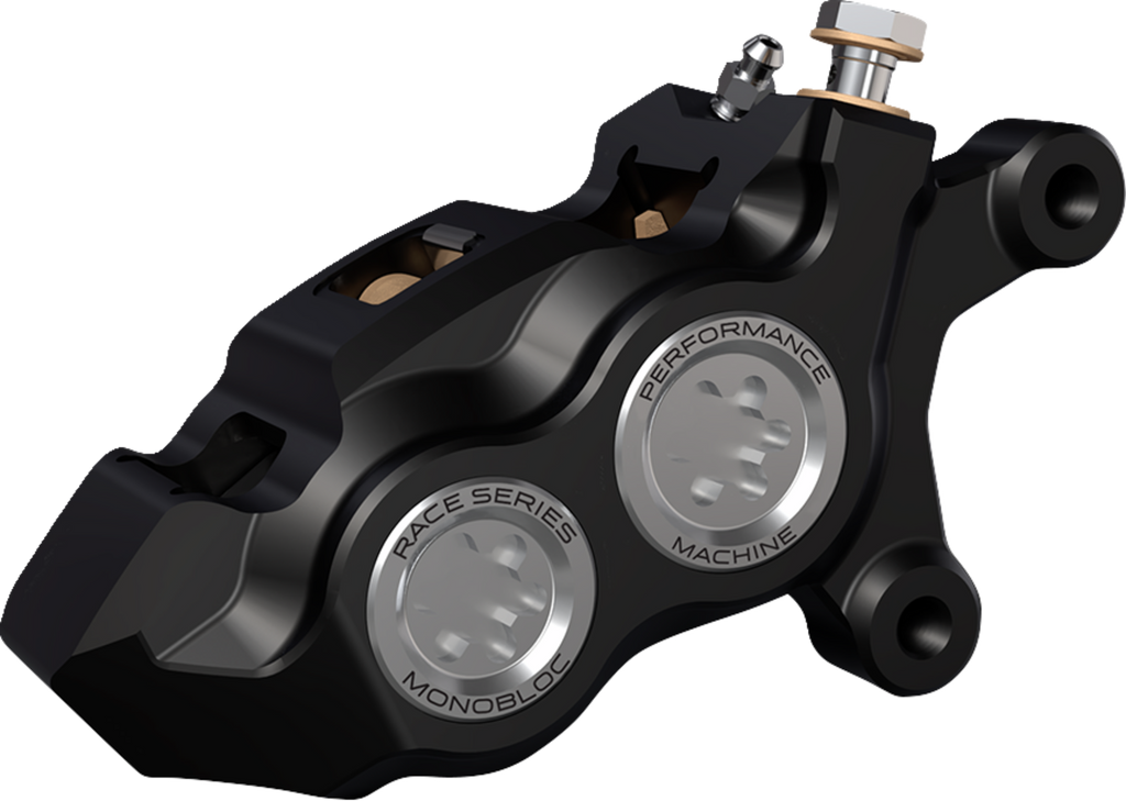 PERFORMANCE MACHINE (PM) Caliper - 137 X 4B - Right - Black Anodized 0053-2958-MB