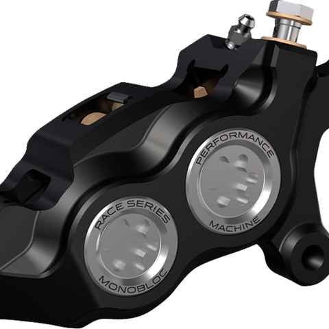 Performance Machine (PM) 0053-2958-MB Right Front Brake Caliper with Black Anodized Finish for 11.8-Inch Rotors
