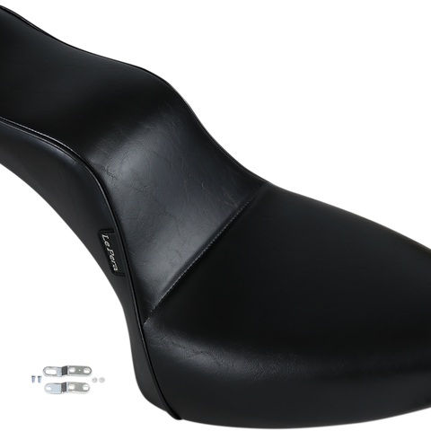 LE PERA Cherokee Seat - Smooth Black for Softail '84-'99 LN-020 - Team Dream Rides