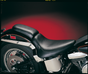 LE PERA Silhouette Solo Seat - Smooth Black for Softail '84-'99 LN-850 - Team Dream Rides