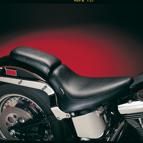 LE PERA Silhouette Solo Seat - Smooth Black for Softail '84-'99 LN-850 - Team Dream Rides