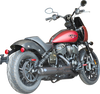 S&S Cycle 2-into-1 Qualifier Exhaust System for Indian Chief - Guardian Black (Part #550-1116)