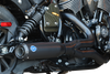S&S Cycle 2-into-1 Qualifier Exhaust System for Indian Chief - Guardian Black (Part #550-1116)