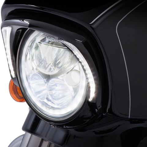 CIRO Headlight Bezel - Black 45201 - Team Dream Rides