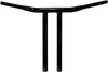 Drag Specialties 1-1/4-Inch Buffalo T-Bar Handlebar, 14-Inch Rise, Black – Part 0601-2751