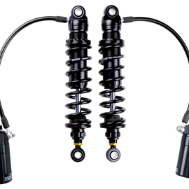 Ohlins 14-26 Harley FL Touring STX 36 Twin Blackline 13-Inch Reservoir Shocks with Standard Springs