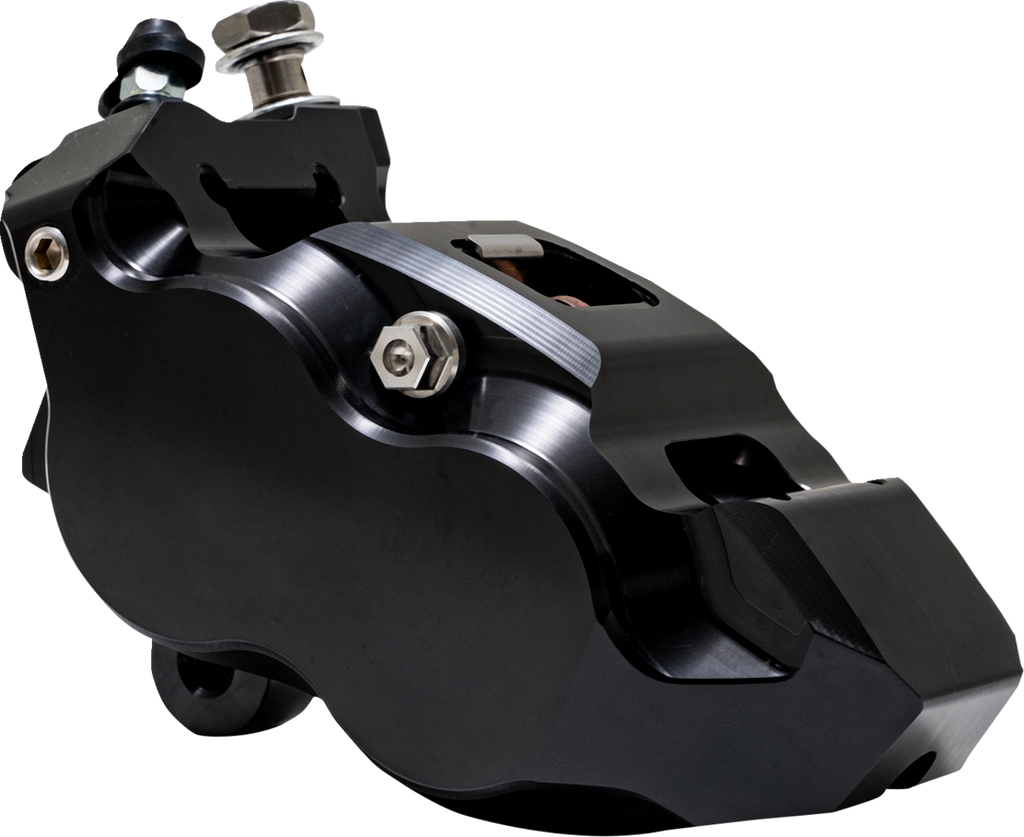 PERFORMANCE MACHINE (PM) Caliper - 137 X 4B - Right - Black Anodized 0053-2958-MC