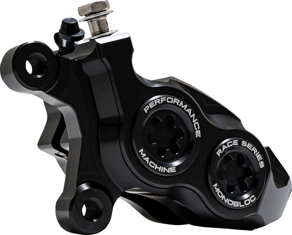 PERFORMANCE MACHINE (PM) Caliper - 137 X 4B - Left - Black Anodized 0053-2957-MB