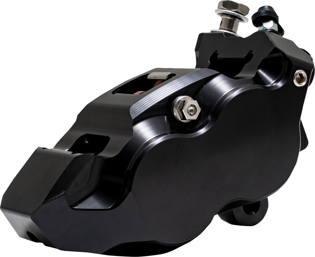 PERFORMANCE MACHINE (PM) Caliper - 137 X 4B - Left - Black Anodized 0053-2957-MB