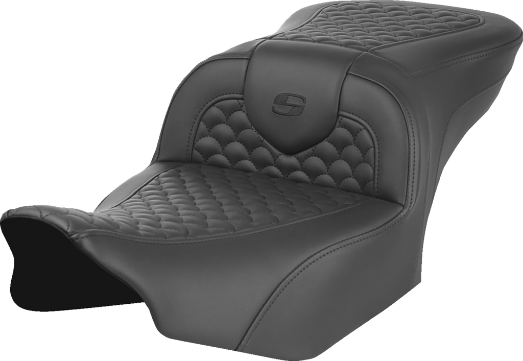 SADDLEMEN Roadsofa* Seat - Scallop Stitch - w/o Backrest - FLTR/FLHX '23-'24 823-07-20800 - Team Dream Rides