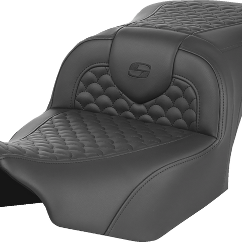 SADDLEMEN Roadsofa* Seat - Scallop Stitch - w/o Backrest - FLTR/FLHX '23-'24 823-07-20800 - Team Dream Rides