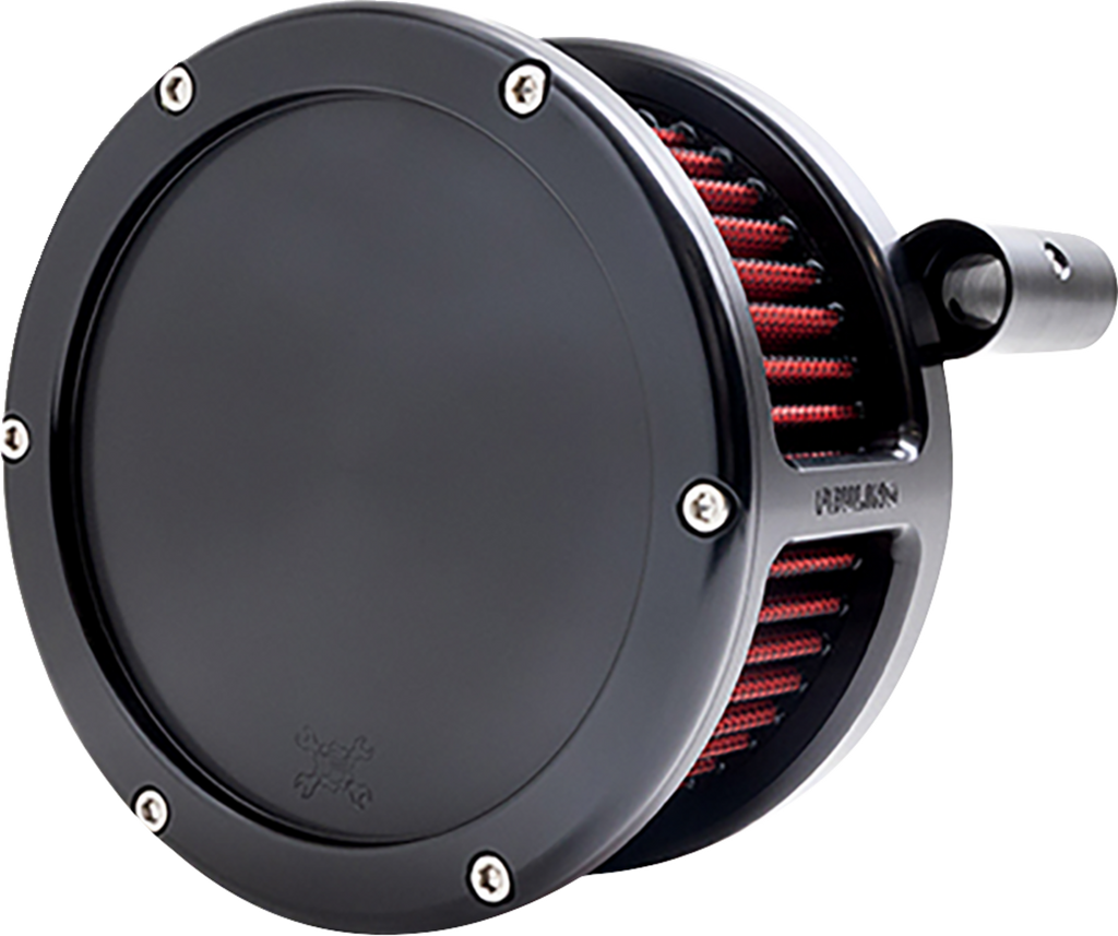 FEULING PARTS BA Air Cleaner Kit for '93-'99 Evolution Big Twin - Black with Red Filter, Part #5463