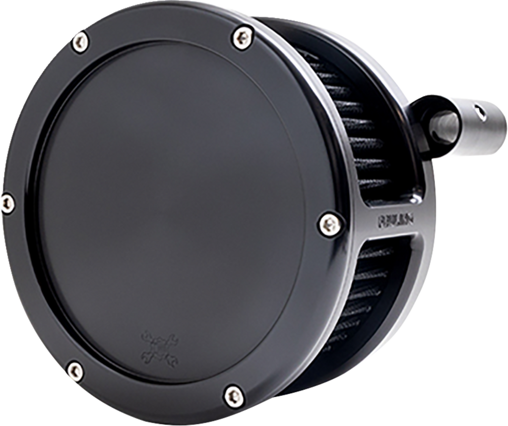 FEULING PARTS BA Air Cleaner Kit - Black with Black Filter for Twin Cam 5543