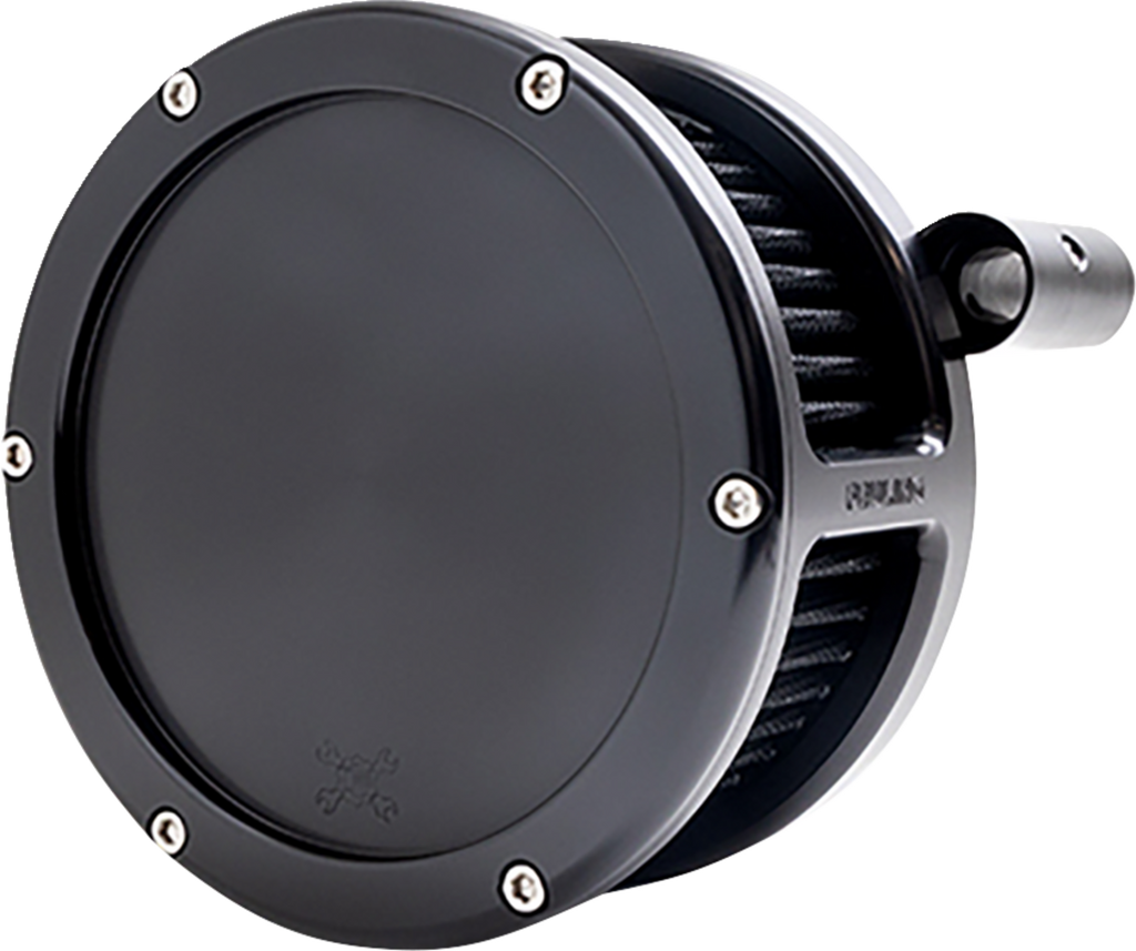 FEULING PARTS BA Air Cleaner Kit for Harley Davidson Dyna, Softail, Touring 2008-2017 - Black with Black Filter Part #5553