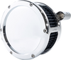 FEULING PARTS BA Air Cleaner Kit - Chrome with Black Filter for Twin Cam 5547