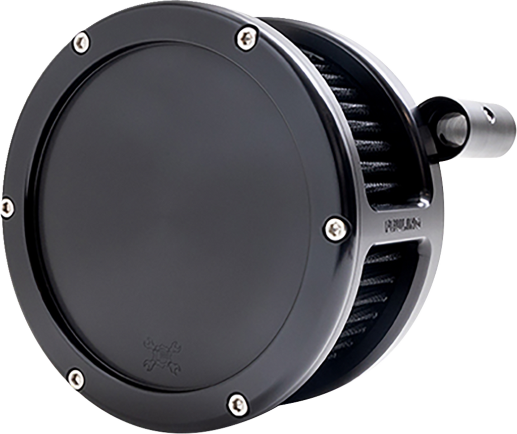 FEULING PARTS BA Air Cleaner Kit - Black with Black Filter for '93-'99 Evolution Big Twin – Part Number 5563