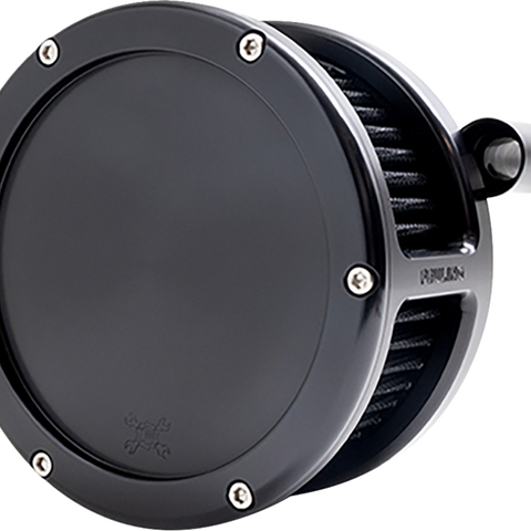FEULING PARTS BA Air Cleaner Kit - Black with Black Filter for '93-'99 Evolution Big Twin – Part Number 5563