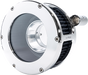 FEULING PARTS BA Air Cleaner Kit - Chrome/Clear with Black Filter for '08-'17 Harley Davidson Dyna, Softail, and Touring Models (Part #5558)