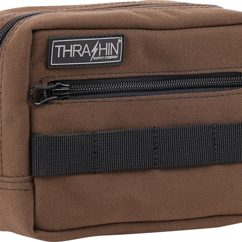 THRASHIN SUPPLY CO. Handlebar Bag - Brown THB-0006