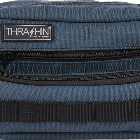 THRASHIN SUPPLY CO. Handlebar Bag Plus - Blue THB-0026