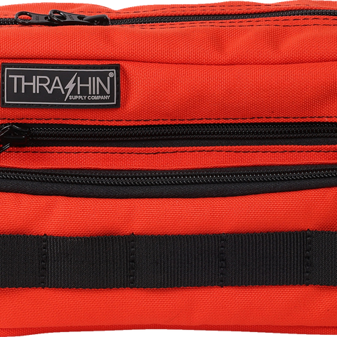 THRASHIN SUPPLY CO. Handlebar Bag Plus - Orange THB-0028