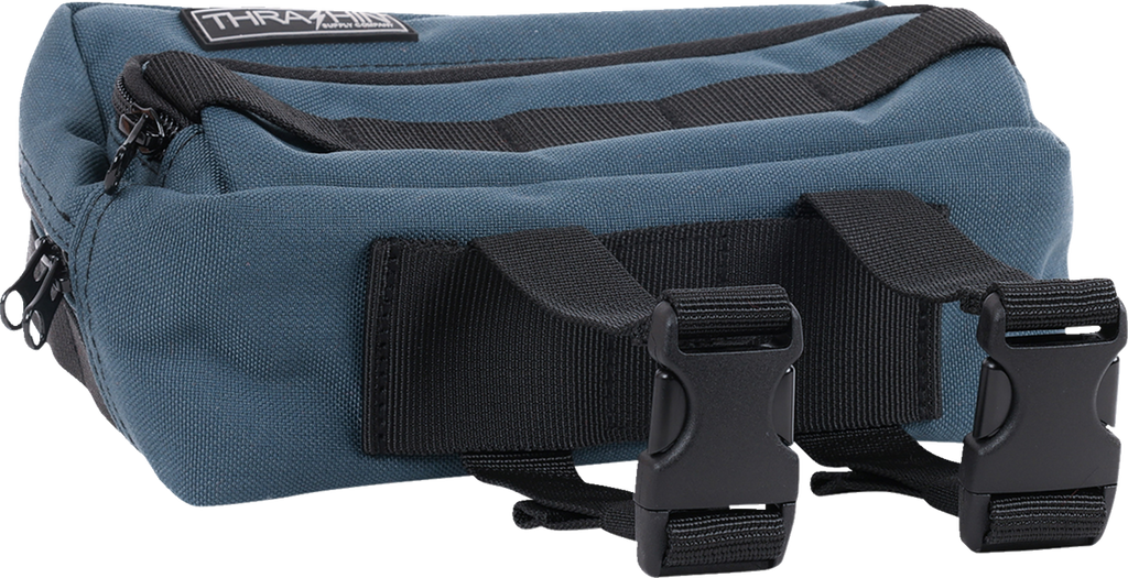 THRASHIN SUPPLY CO. Handlebar Bag Plus - Blue THB-0026