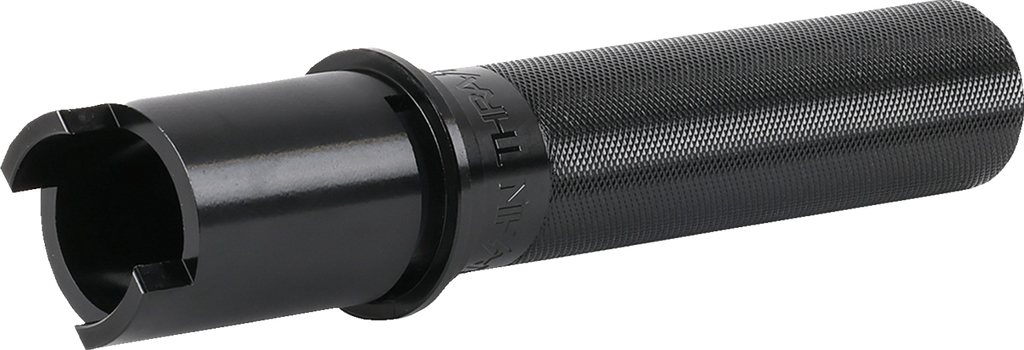 THRASHIN SUPPLY CO. Throttle Tube - Knurled - 1" - Gen 2 TBW - Black TSC-2806-1