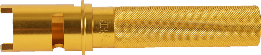 THRASHIN SUPPLY CO. Throttle Tube - Knurled - 1" - Gen 2 TBW - Gold TSC-2806-5