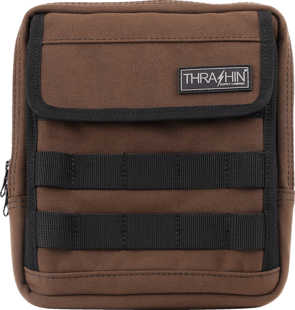 THRASHIN SUPPLY CO. Handlebar Bag Slim - Brown THB-0032