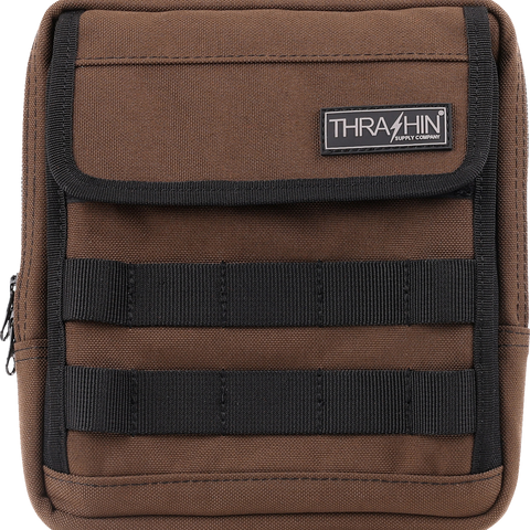 THRASHIN SUPPLY CO. Handlebar Bag Slim - Brown THB-0032