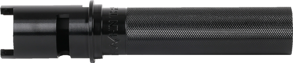 THRASHIN SUPPLY CO. Throttle Tube - Knurled - 1" - Gen 2 TBW - Black TSC-2806-1