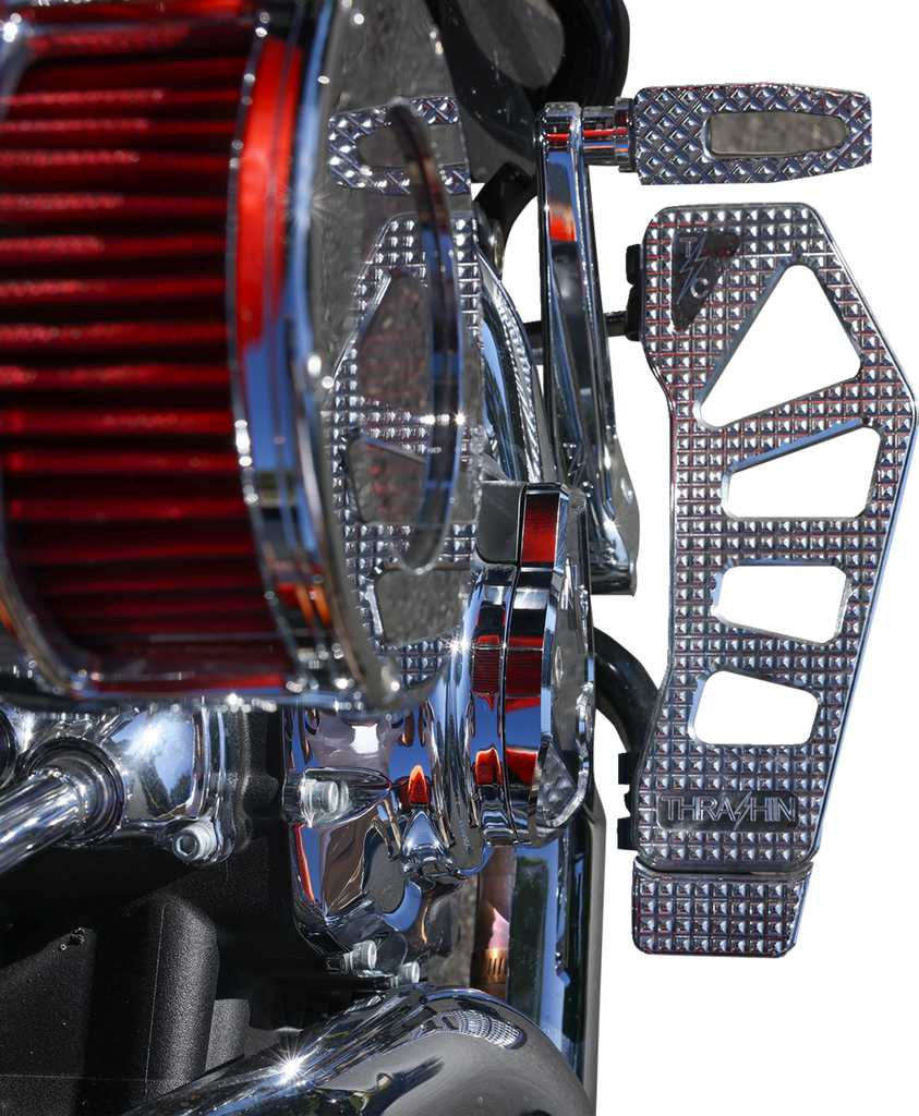 THRASHIN SUPPLY CO. Cam Cover - Gen 2 - Smooth - Chrome - M8 TSC-3028-3