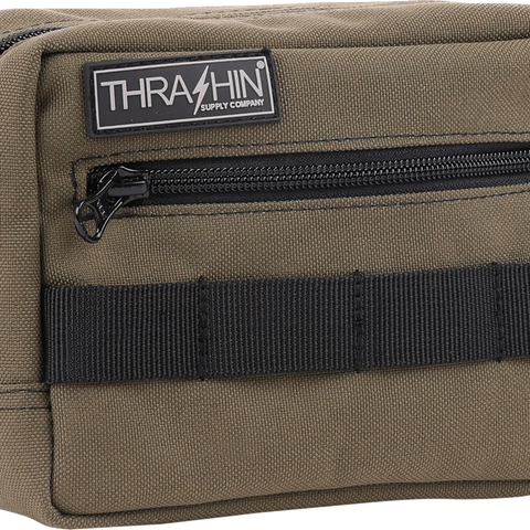 THRASHIN SUPPLY CO. Handlebar Bag - Green THB-0007