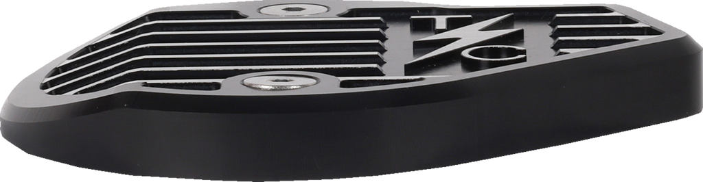 THRASHIN SUPPLY CO. Cam Cover - Gen 2 - Finned - Twice Cut - Black - M8 TSC-3029-4