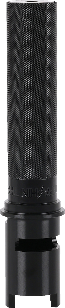 THRASHIN SUPPLY CO. Throttle Tube - Knurled - 1" - Gen 2 TBW - Black TSC-2806-1