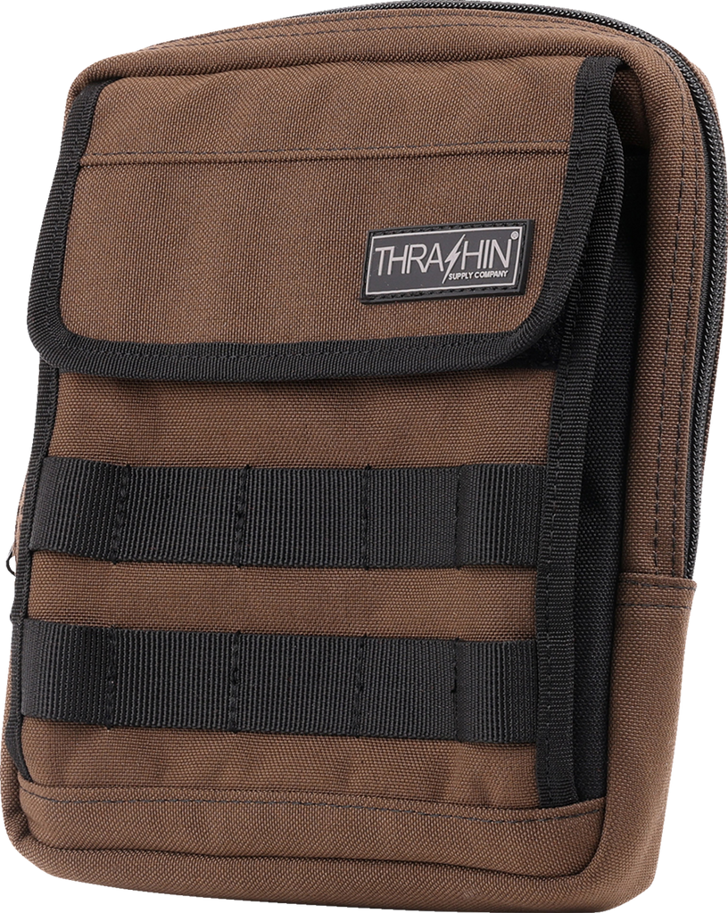 THRASHIN SUPPLY CO. Handlebar Bag Slim - Brown THB-0032