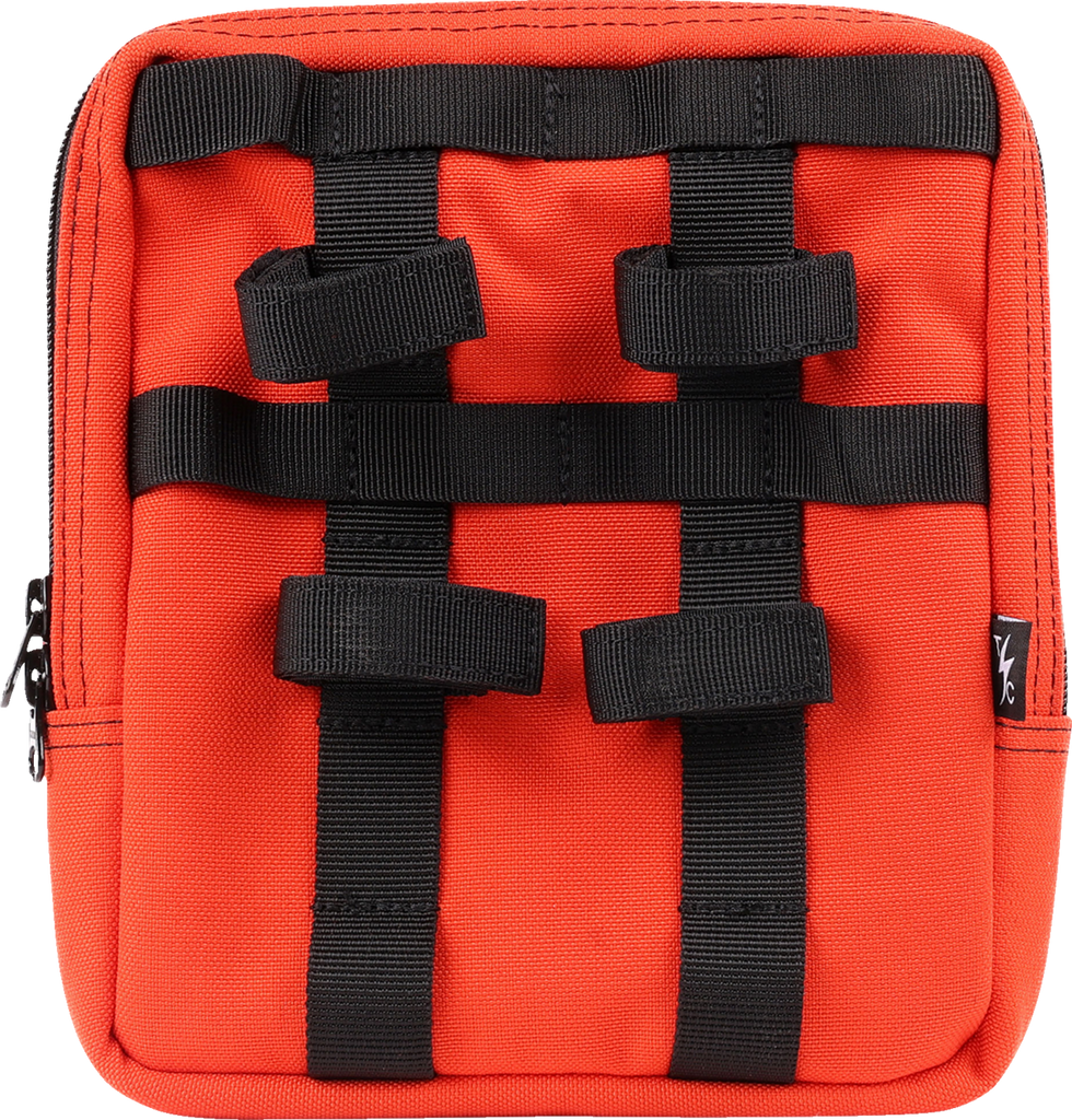 THRASHIN SUPPLY CO. Handlebar Bag Slim - Orange (Part No. THB-0035)
