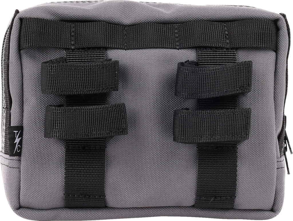 THRASHIN SUPPLY CO. Handlebar Bag - Gray (Part No. THB-0016)