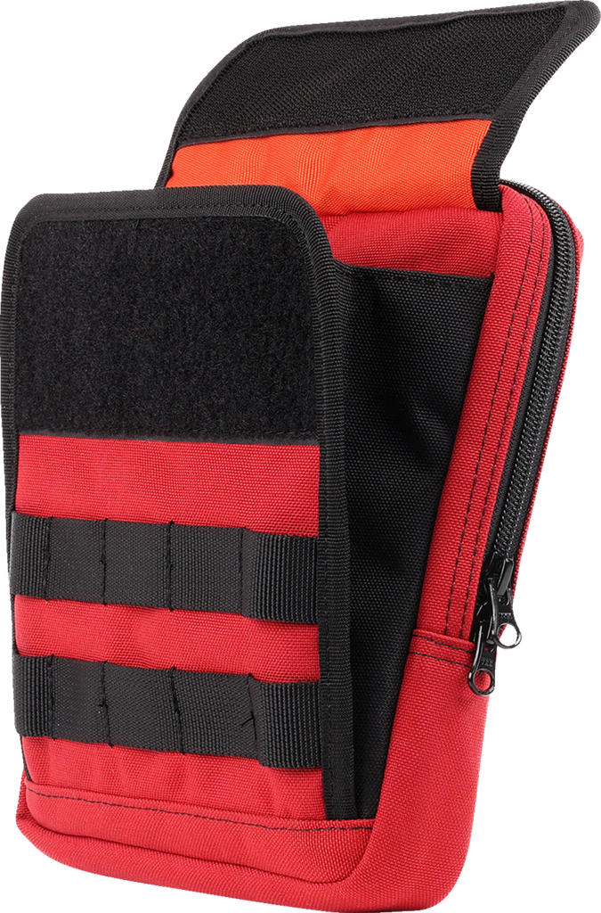 THRASHIN SUPPLY CO. Handlebar Bag Slim - Red THB-0034