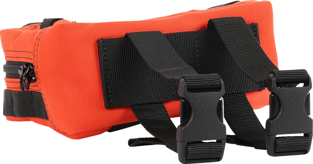THRASHIN SUPPLY CO. Handlebar Bag - Orange (Part Number: THB-0025)