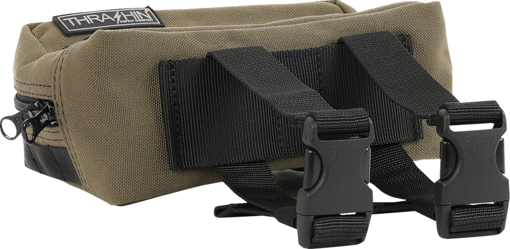 THRASHIN SUPPLY CO. Handlebar Bag - Green THB-0007