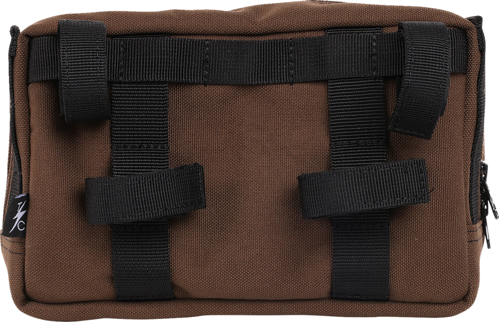 THRASHIN SUPPLY CO. Handlebar Bag Plus - Brown THB-0009
