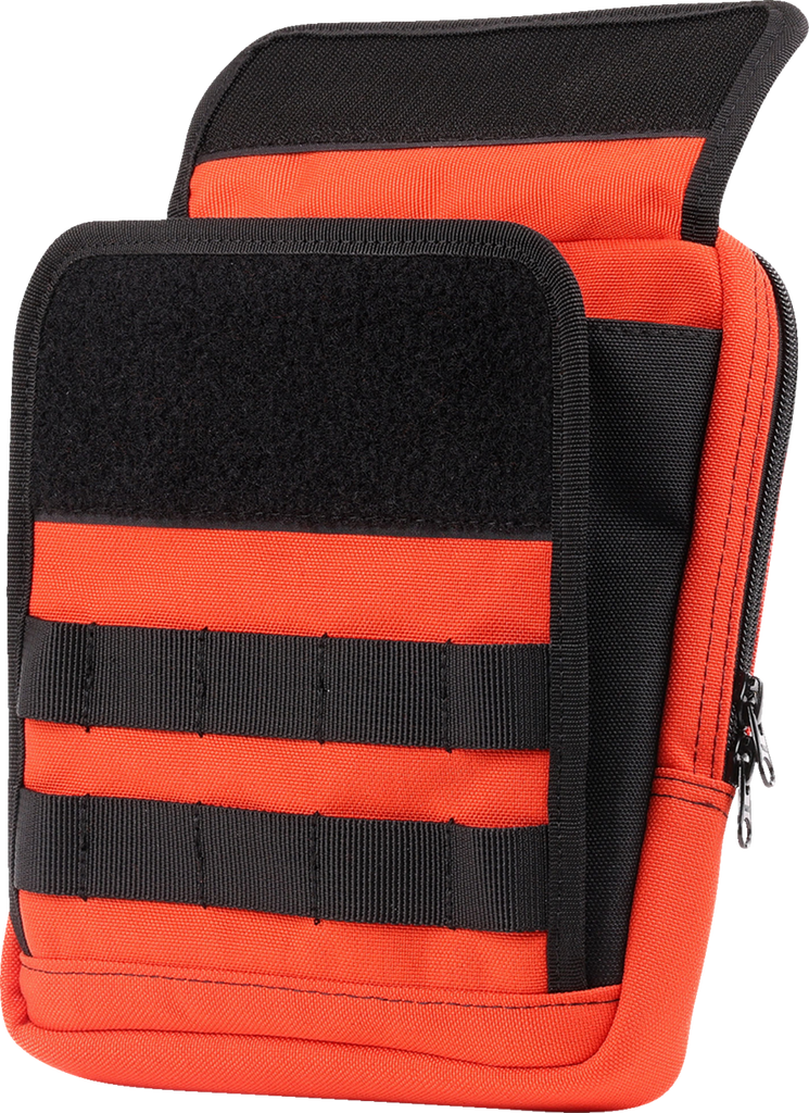 THRASHIN SUPPLY CO. Handlebar Bag Slim - Orange (Part No. THB-0035)