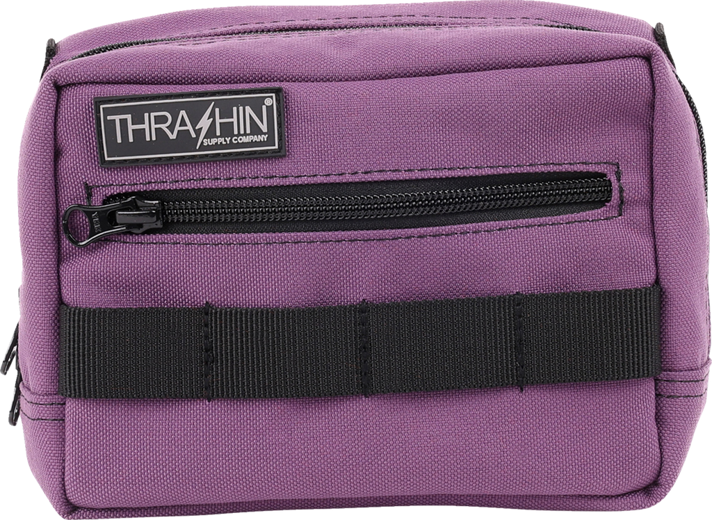 THRASHIN SUPPLY CO. Handlebar Bag - Purple (Part Number: THB-0024)
