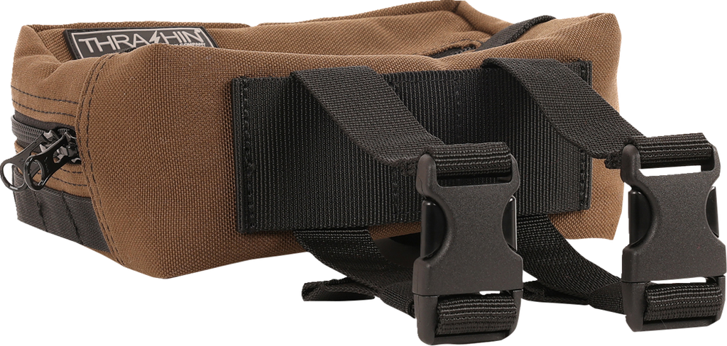 THRASHIN SUPPLY CO. Handlebar Bag - Brown THB-0006