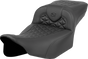 SADDLEMEN RoadSofa™ Tri Gripper Seat - Extended Reach for FLH/FLT 2023-2024 | Part 823-07-21100